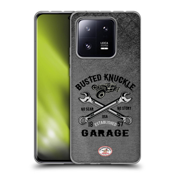Busted Knuckle Garage Graphics No Scar Soft Gel Case for Xiaomi 13 Pro 5G