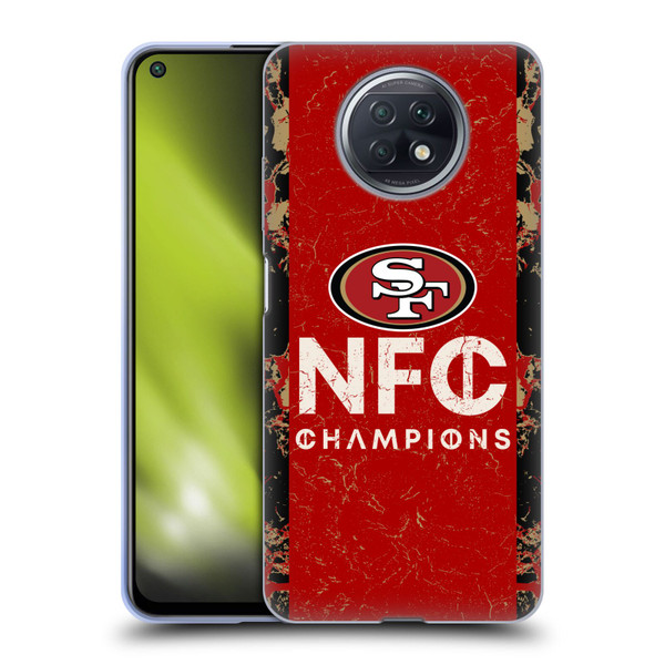 NFL 2024 Division Champions NFC Champ 49ers Soft Gel Case for Xiaomi Redmi Note 9T 5G