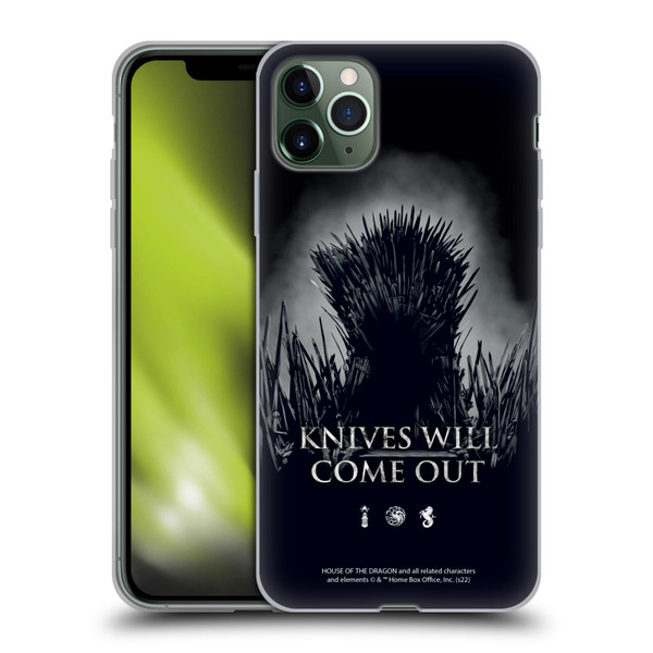 House Of The Dragon: Television Series Art Knives Will Come Out Soft Gel Case for Apple iPhone 11 Pro Max