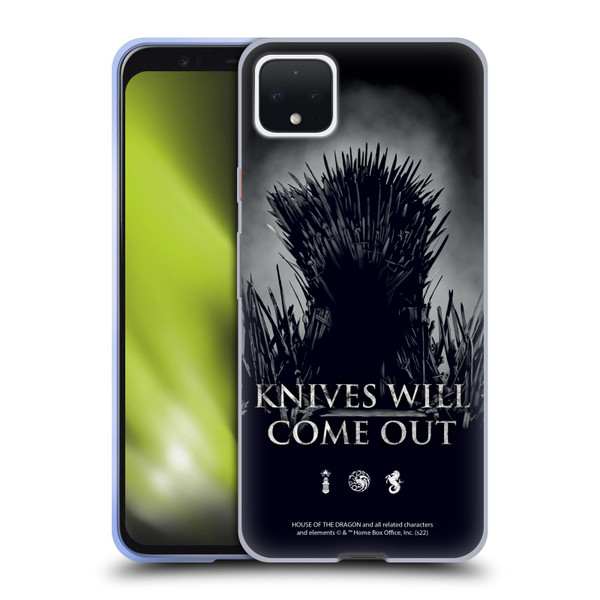 House Of The Dragon: Television Series Art Knives Will Come Out Soft Gel Case for Google Pixel 4 XL