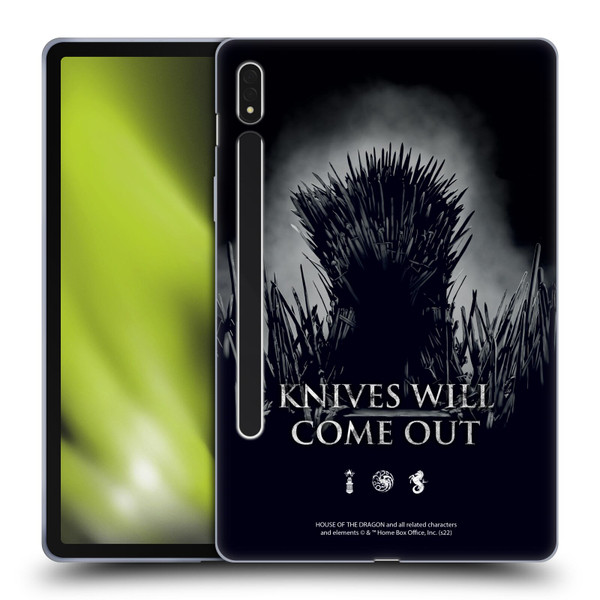 House Of The Dragon: Television Series Art Knives Will Come Out Soft Gel Case for Samsung Galaxy Tab S8