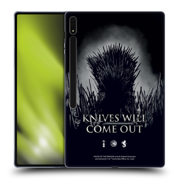 House Of The Dragon: Television Series Art Knives Will Come Out Soft Gel Case for Samsung Galaxy Tab S8 Ultra