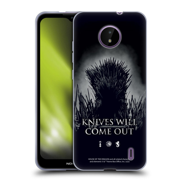House Of The Dragon: Television Series Art Knives Will Come Out Soft Gel Case for Nokia C10 / C20