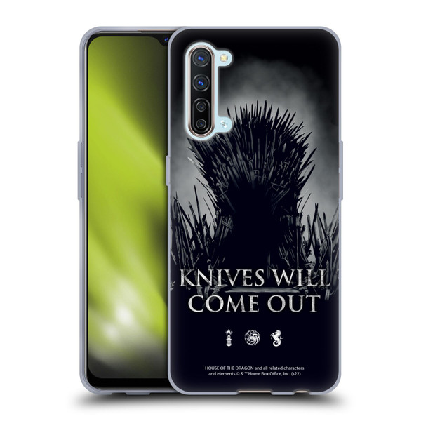 House Of The Dragon: Television Series Art Knives Will Come Out Soft Gel Case for OPPO Find X2 Lite 5G