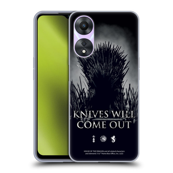 House Of The Dragon: Television Series Art Knives Will Come Out Soft Gel Case for OPPO A78 4G