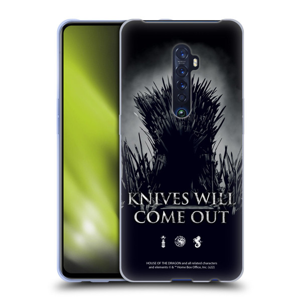 House Of The Dragon: Television Series Art Knives Will Come Out Soft Gel Case for OPPO Reno 2