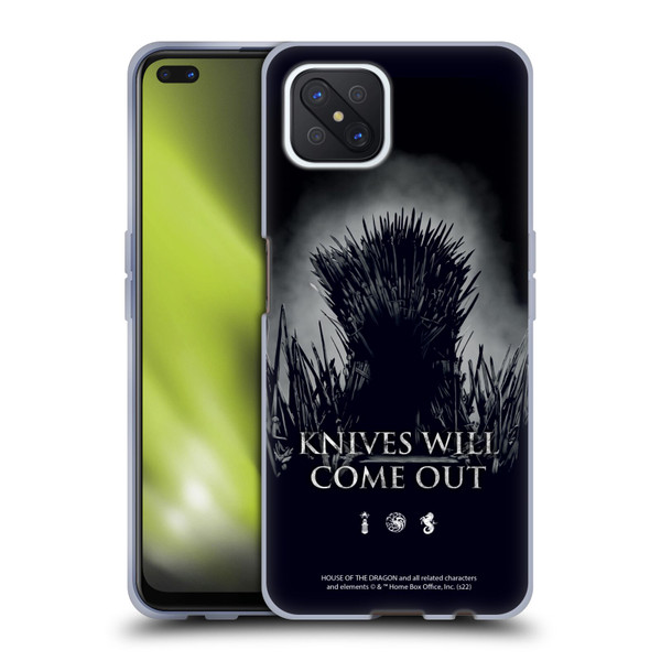 House Of The Dragon: Television Series Art Knives Will Come Out Soft Gel Case for OPPO Reno4 Z 5G