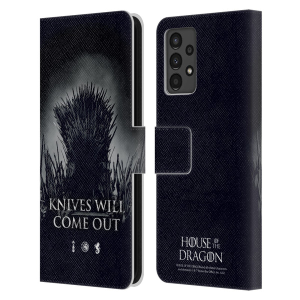 House Of The Dragon: Television Series Art Knives Will Come Out Leather Book Wallet Case Cover For Samsung Galaxy A13 (2022)