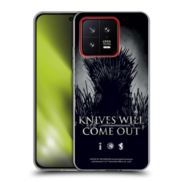 House Of The Dragon: Television Series Art Knives Will Come Out Soft Gel Case for Xiaomi 13 5G