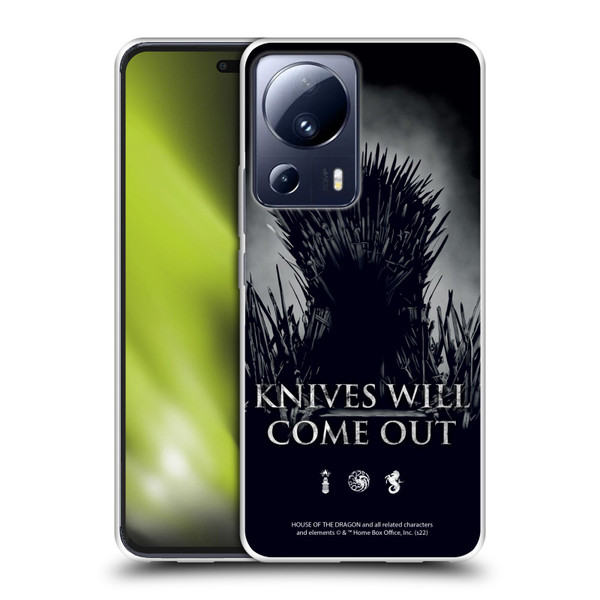 House Of The Dragon: Television Series Art Knives Will Come Out Soft Gel Case for Xiaomi 13 Lite 5G