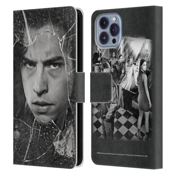 Riverdale Broken Glass Portraits Jughead Jones Leather Book Wallet Case Cover For Apple iPhone 14