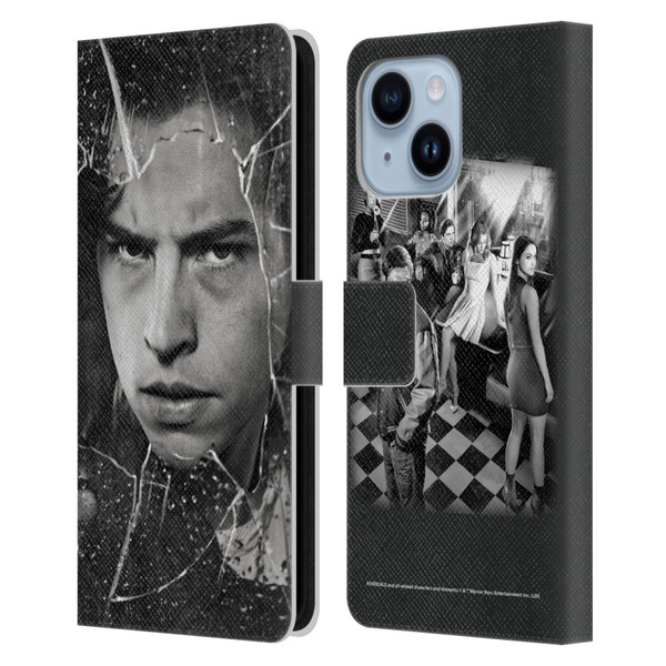 Riverdale Broken Glass Portraits Jughead Jones Leather Book Wallet Case Cover For Apple iPhone 14 Plus