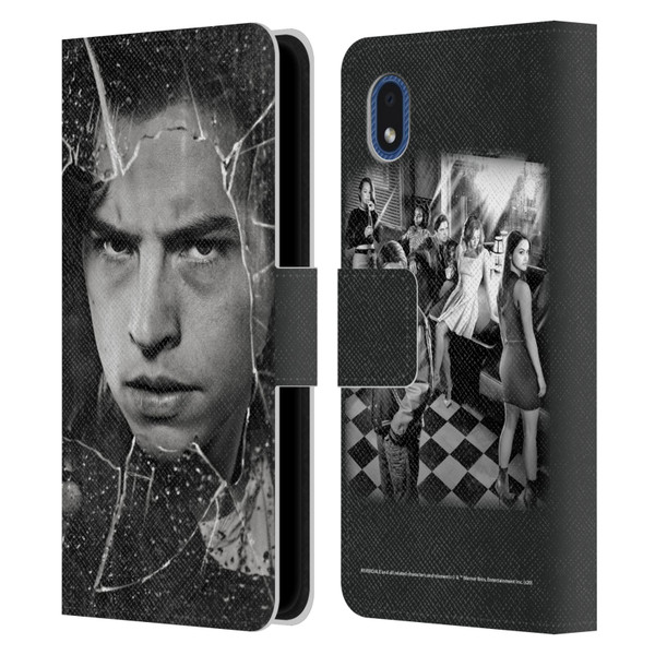 Riverdale Broken Glass Portraits Jughead Jones Leather Book Wallet Case Cover For Samsung Galaxy A01 Core (2020)