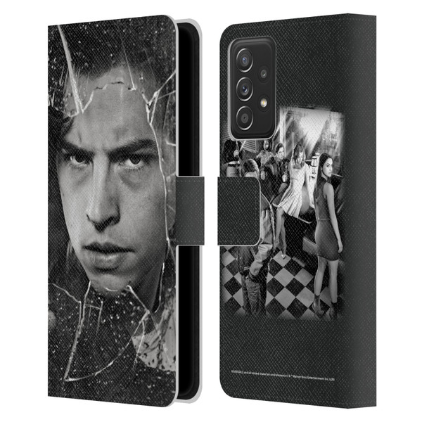 Riverdale Broken Glass Portraits Jughead Jones Leather Book Wallet Case Cover For Samsung Galaxy A52 / A52s / 5G (2021)