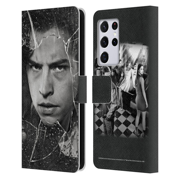 Riverdale Broken Glass Portraits Jughead Jones Leather Book Wallet Case Cover For Samsung Galaxy S21 Ultra 5G