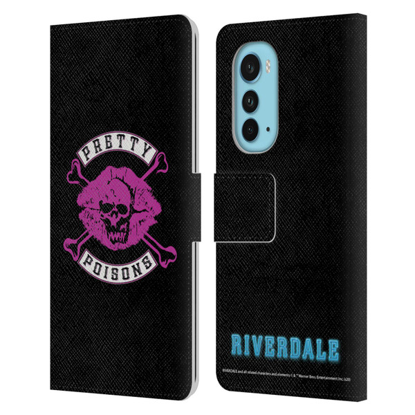 Riverdale Graphic Art Pretty Poisons Leather Book Wallet Case Cover For Motorola Edge (2022)