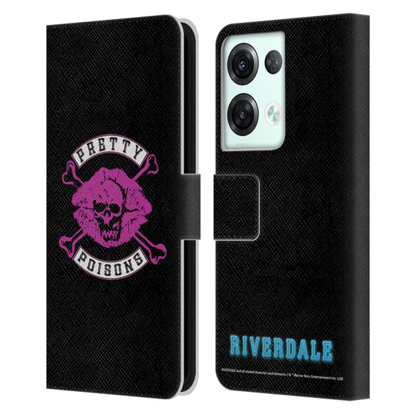 Riverdale Graphic Art Pretty Poisons Leather Book Wallet Case Cover For OPPO Reno8 Pro