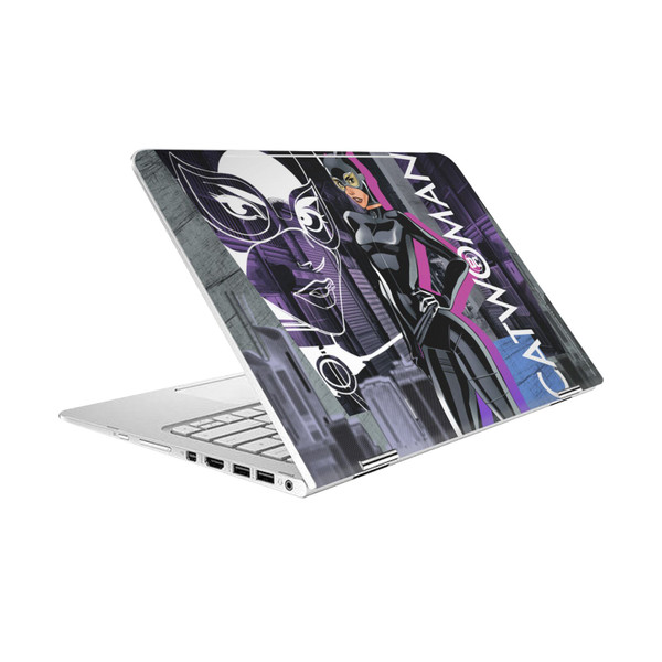 DC Women Core Compositions Catwoman Vinyl Sticker Skin Decal Cover for HP Spectre Pro X360 G2