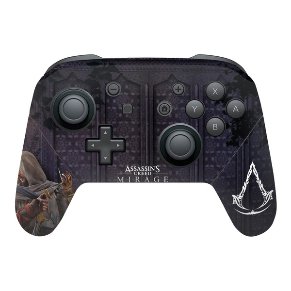 Assassin's Creed Mirage Graphics Basim Vinyl Sticker Skin Decal Cover for Nintendo Switch Pro Controller