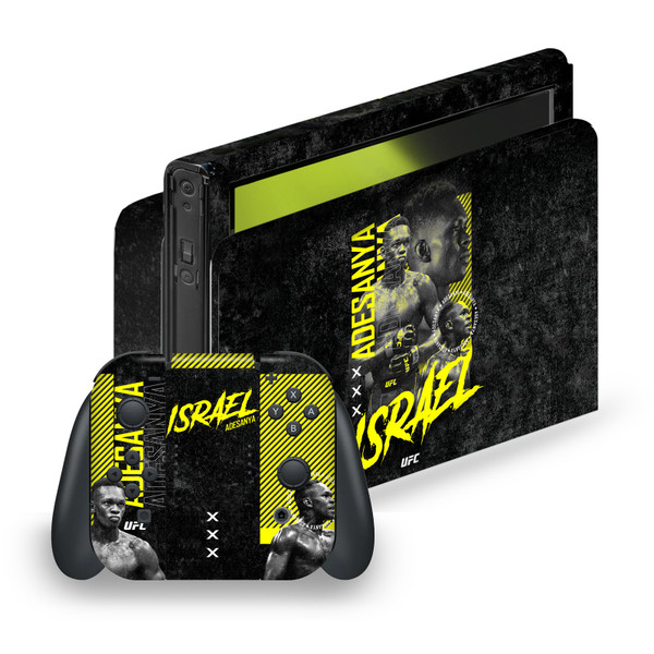 UFC Israel Adesanya The Last Stylebender Vinyl Sticker Skin Decal Cover for Nintendo Switch OLED Bundle