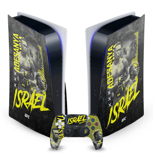 UFC Israel Adesanya The Last Stylebender Vinyl Sticker Skin Decal Cover for Sony PS5 Disc Edition Bundle