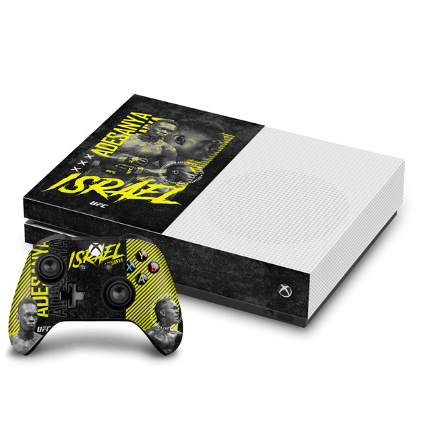 UFC Israel Adesanya The Last Stylebender Vinyl Sticker Skin Decal Cover for Microsoft One S Console & Controller