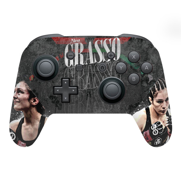 UFC Alexa Grasso Distressed Vinyl Sticker Skin Decal Cover for Nintendo Switch Pro Controller