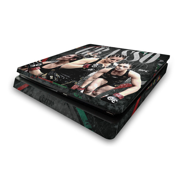 UFC Alexa Grasso Distressed Vinyl Sticker Skin Decal Cover for Sony PS4 Slim Console