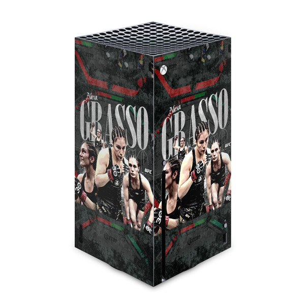 UFC Alexa Grasso Distressed Vinyl Sticker Skin Decal Cover for Microsoft Xbox Series X