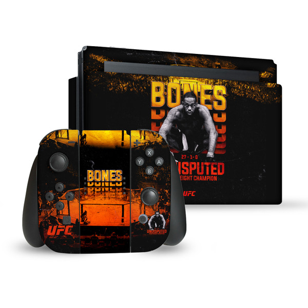 UFC Jon Jones Heavyweight Champion Vinyl Sticker Skin Decal Cover for Nintendo Switch Bundle