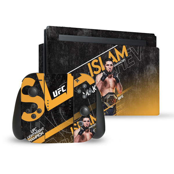 UFC Islam Makhachev Lightweight Champion Vinyl Sticker Skin Decal Cover for Nintendo Switch Bundle