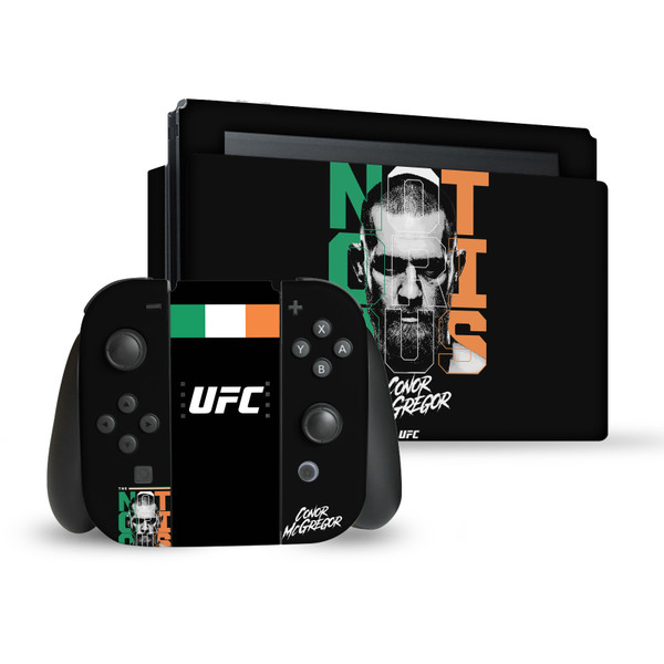 UFC Conor McGregor The Notorious Vinyl Sticker Skin Decal Cover for Nintendo Switch Bundle
