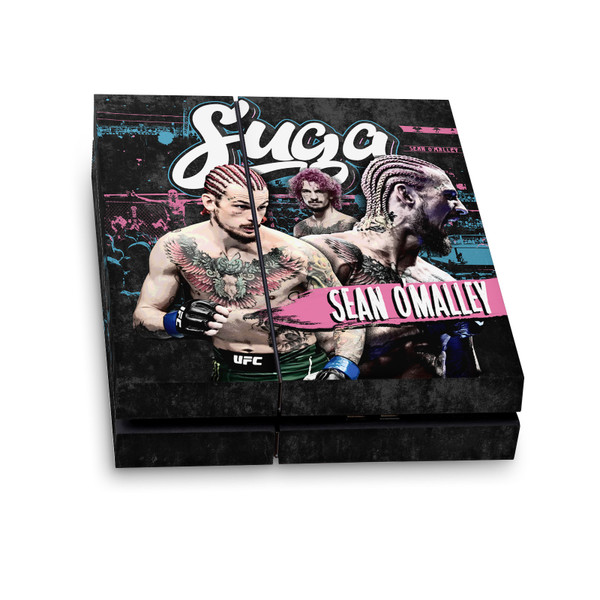 UFC Sean O'Malley Sugar Distressed Vinyl Sticker Skin Decal Cover for Sony PS4 Console
