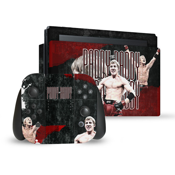 UFC Paddy Pimblett The Baddy Vinyl Sticker Skin Decal Cover for Nintendo Switch Bundle