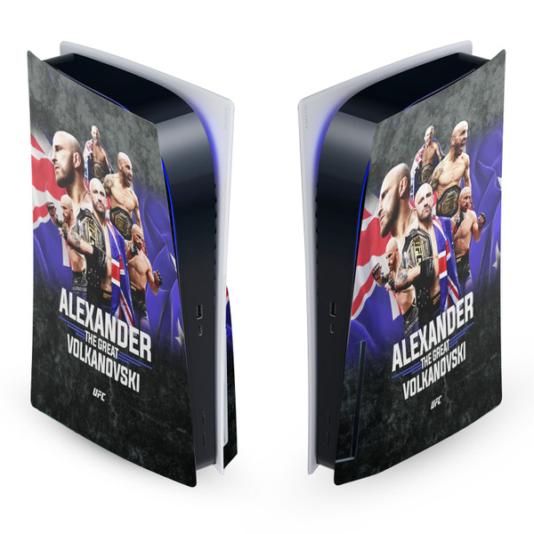 UFC Alexander Volkanovski The Great Champ Vinyl Sticker Skin Decal Cover for Sony PS5 Disc Edition Console