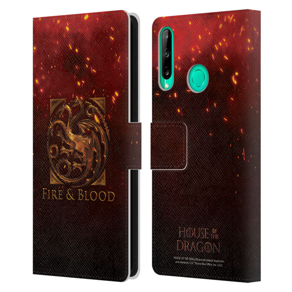 House Of The Dragon: Television Series Key Art Targaryen Leather Book Wallet Case Cover For Huawei P40 lite E