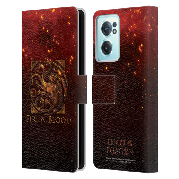 House Of The Dragon: Television Series Key Art Targaryen Leather Book Wallet Case Cover For OnePlus Nord CE 2 5G