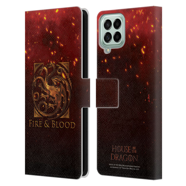 House Of The Dragon: Television Series Key Art Targaryen Leather Book Wallet Case Cover For Samsung Galaxy M53 (2022)