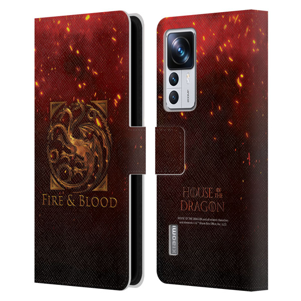 House Of The Dragon: Television Series Key Art Targaryen Leather Book Wallet Case Cover For Xiaomi 12T Pro