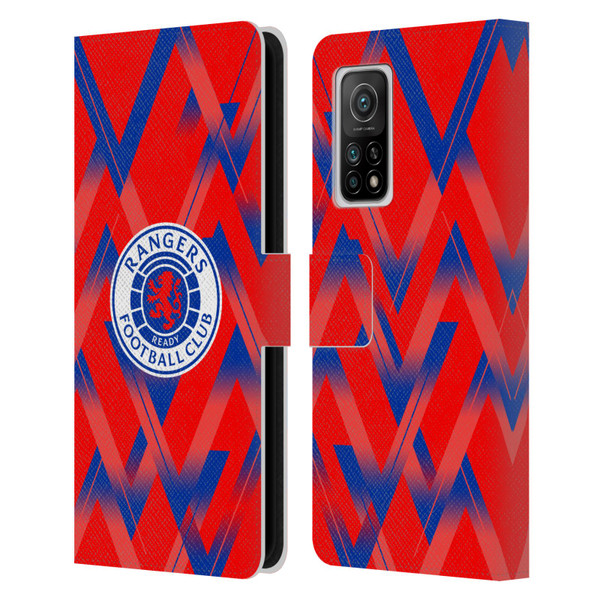 Rangers FC 2023/24 Kit Fourth Leather Book Wallet Case Cover For Xiaomi Mi 10T 5G