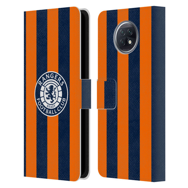Rangers FC 2023/24 Kit Third Leather Book Wallet Case Cover For Xiaomi Redmi Note 9T 5G