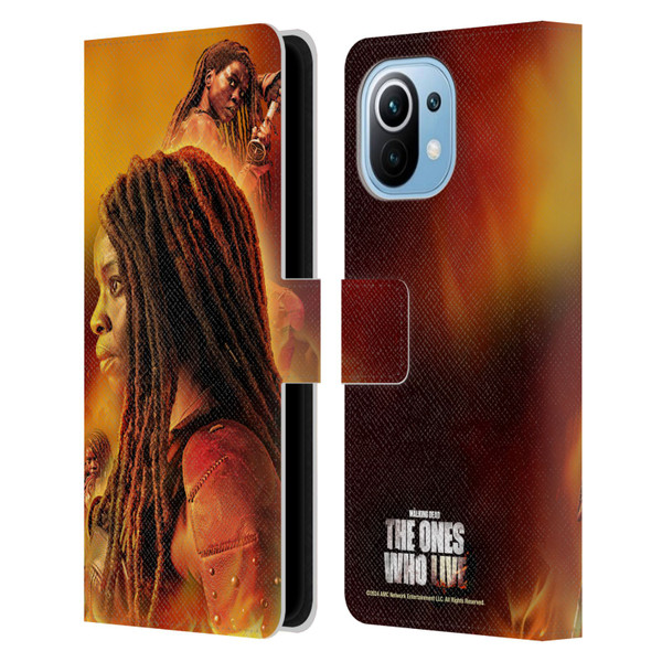 The Walking Dead: The Ones Who Live Key Art Michonne Leather Book Wallet Case Cover For Xiaomi Mi 11