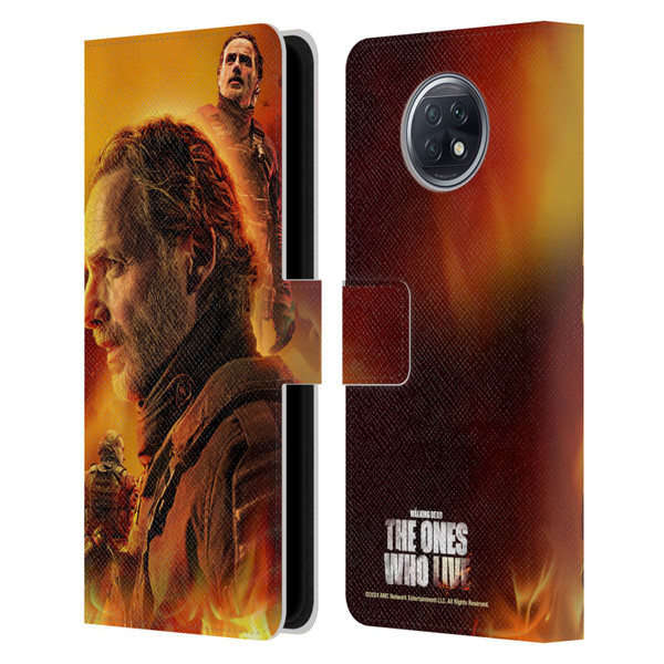 The Walking Dead: The Ones Who Live Key Art Rick Leather Book Wallet Case Cover For Xiaomi Redmi Note 9T 5G
