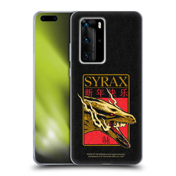 House Of The Dragon: Television Series Year Of The Dragon Syrax Soft Gel Case for Huawei P40 Pro / P40 Pro Plus 5G