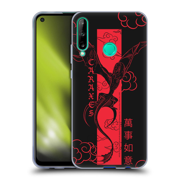 House Of The Dragon: Television Series Year Of The Dragon Caraxes Flying Soft Gel Case for Huawei P40 lite E