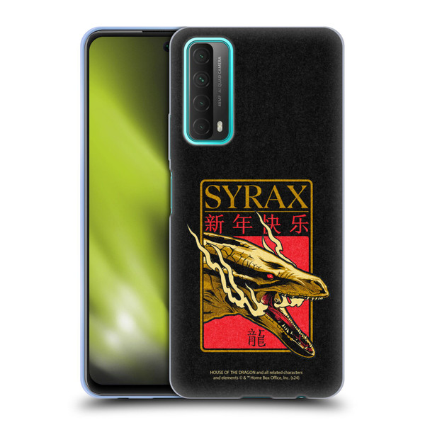 House Of The Dragon: Television Series Year Of The Dragon Syrax Soft Gel Case for Huawei P Smart (2021)