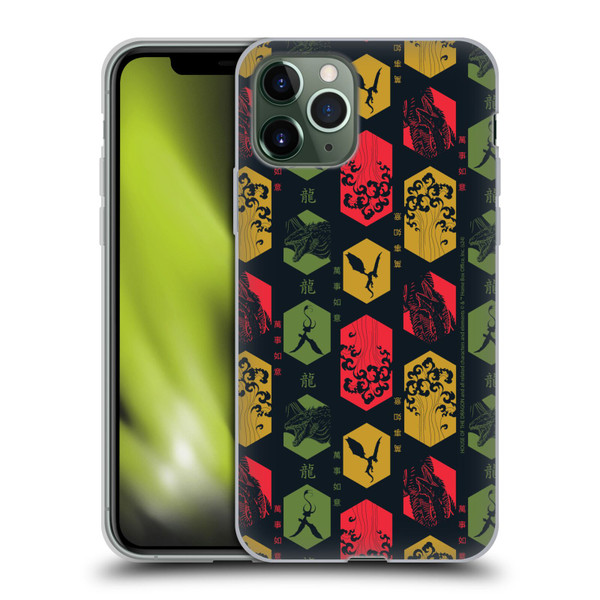 House Of The Dragon: Television Series Year Of The Dragon Pattern Soft Gel Case for Apple iPhone 11 Pro