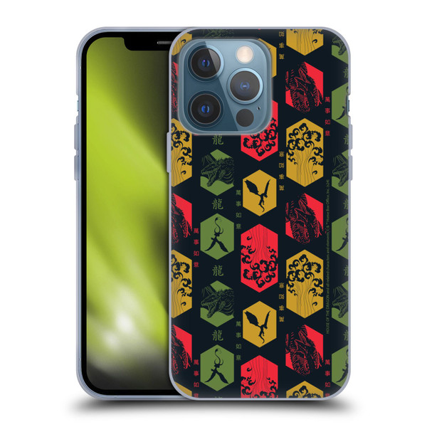 House Of The Dragon: Television Series Year Of The Dragon Pattern Soft Gel Case for Apple iPhone 13 Pro
