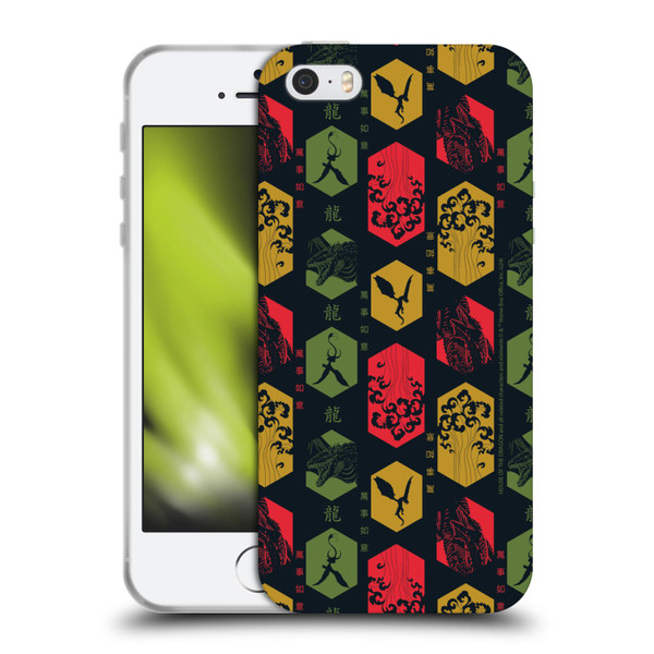 House Of The Dragon: Television Series Year Of The Dragon Pattern Soft Gel Case for Apple iPhone 5 / 5s / iPhone SE 2016