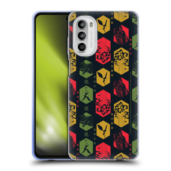 House Of The Dragon: Television Series Year Of The Dragon Pattern Soft Gel Case for Motorola Moto G52